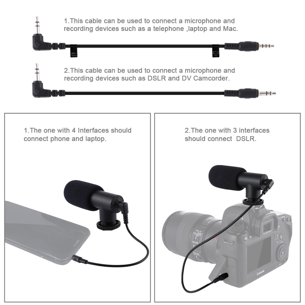 4 in 1 Vlogging Live Broadcast Smartphone Video Rig  4.6 inch Ring LED Video Light Microphone Tripod