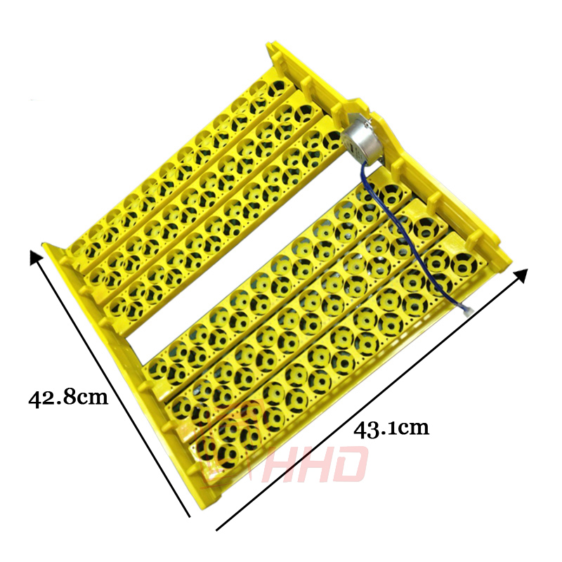 48 Egg Hatchers Automatic Incubator Fully Hatchery Machine for Home Birds Quail Brooder white