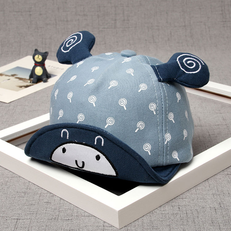 HX Baby hat 3-6-12 months spring and autumn baby boys cap visor baseball cap