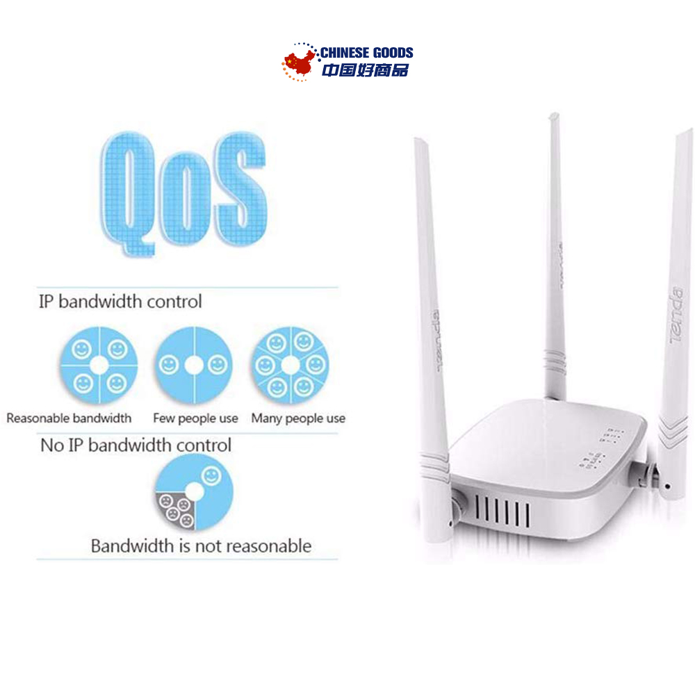 Tenda N318 300Mbps Wireless WiFi Router,WiFi Repeater,1*WAN+3*LAN Ports,Routers