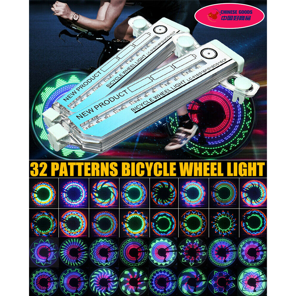 2 pieces/set LED Bike Wheel Flash Lights,Bicycle Wheel Flash Light,Tire Spoke Light
