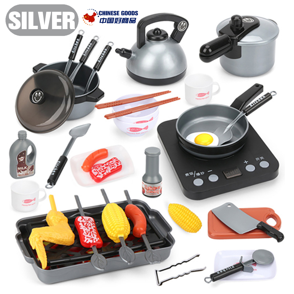 36 pcs/set Kids Kitchen Toys,Children Gifts,Kids kitchenware,Cooking Game For Kids,Children's toys