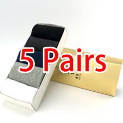 【Clearance】【Special Offer】Men's Cotton Socks Medium Cotton Socks Men's Deodorant Socks Comfortable Durable 5/10 Double Pack One pair of 5 colors 5 double Boxed Set