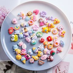 A Sets of 12 Pcs Mixed  Random Style Cartoon Resin Accessories  3D Water Glass Stickers  Home Decor Stickers  Paste Wherever You Want Random Style A Sets of 12 Pcs