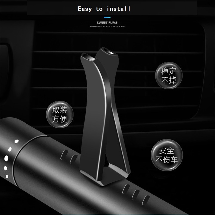 car outlet sweet fume, Auto solid aromatherapy， fashion car air freshener
