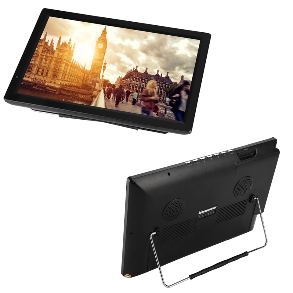 LEADSTAR D14 14 Inch HD Portable TV DVB-T2 ATSC Digital Ana Mini Small Car Player MP4 AC3 HD Monitor