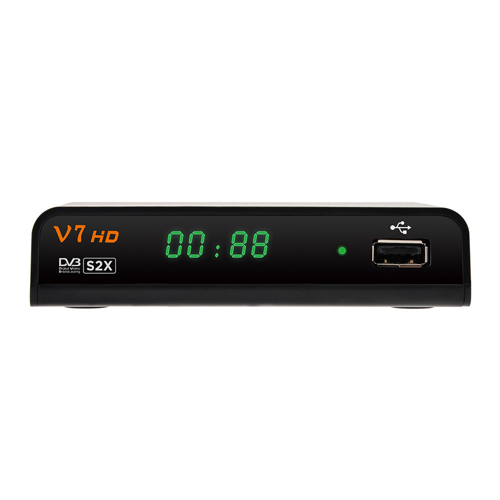 Gtmedia V7 HD freesat Satellite Receiver  DVB-S2 1080P DVB-S/S2/S2X FTA 1080P Gtmedia V7HD Digital Satellite decoder Receptor V7S2X Support PowerVu Biss Key USB WiFi