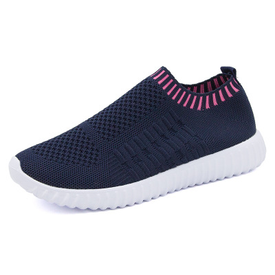 Hot fashion, breathable, light sports casual shoes, round head, large women's shoes