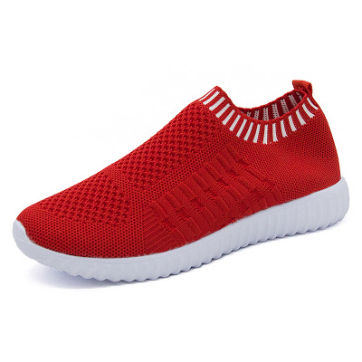 Hot fashion, breathable, light sports casual shoes, round head, large women's shoes