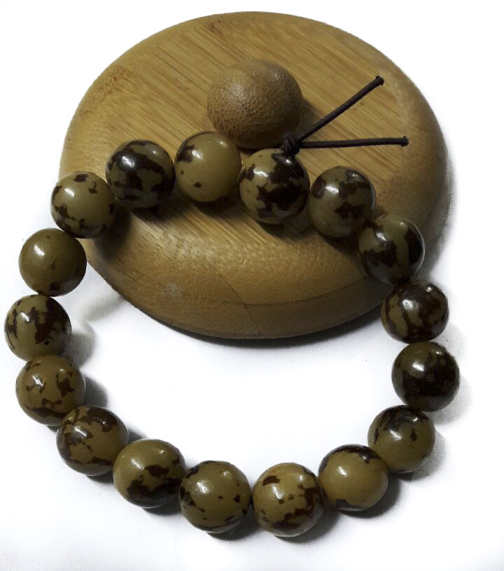Brown and Black shamballa bracelet
