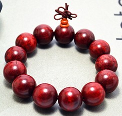 Stylish Wooden Red Shamballa Bracelet