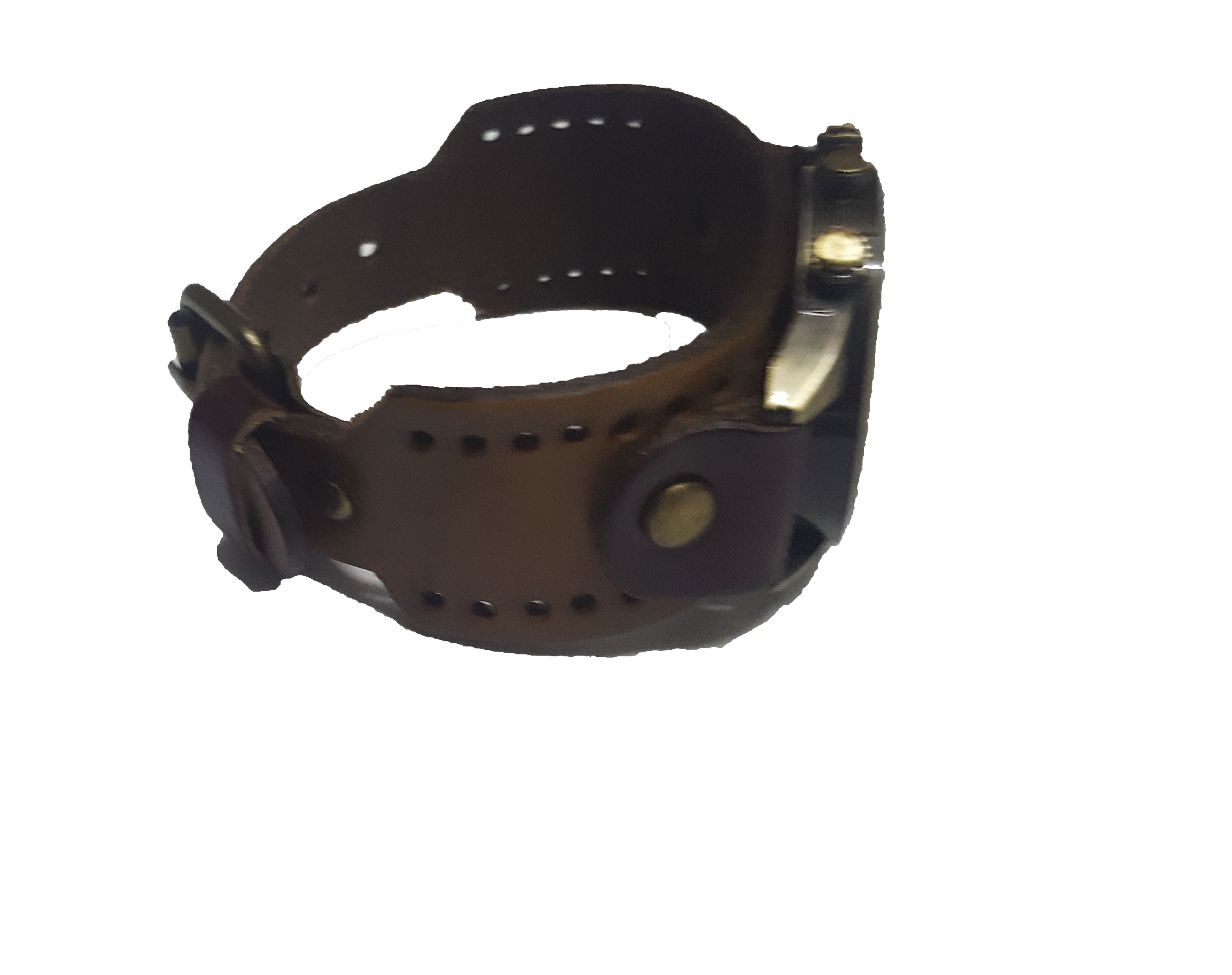 Mens Leather Band Brown Classic Dress Vintage Watch