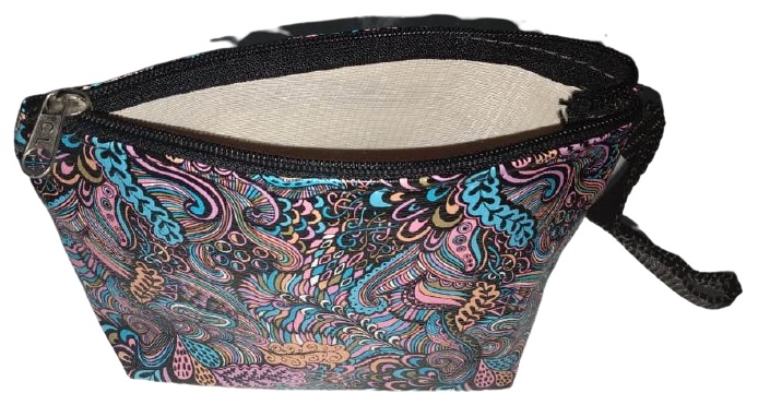 Womens Multi color Coin make up accessories purse