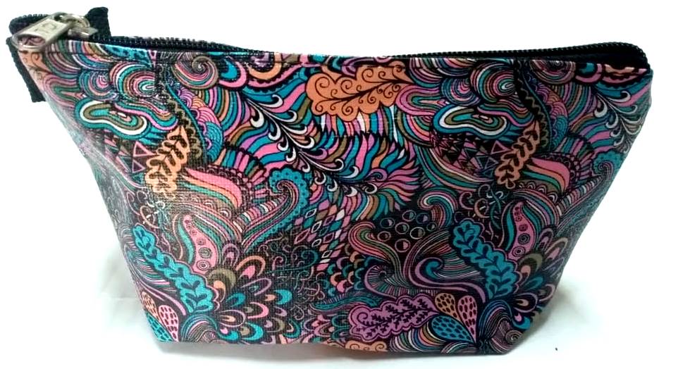 Womens Multi color Coin make up accessories purse