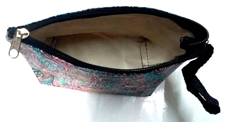 Womens Multi color Coin make up accessories purse