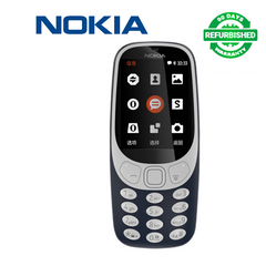 Refurbished Phone Nokia 3310 (2017) 2.4 Inch 2G 2MP Dual SIM Use Feature Phone Multifunctional Cheap Durable High Battery Phone Classic Feature Phone Black