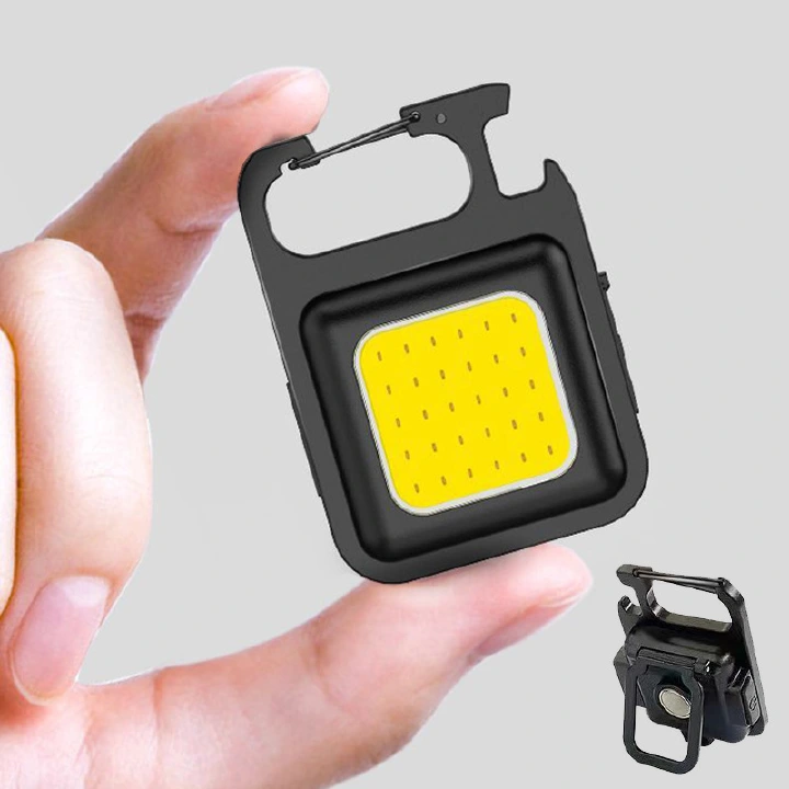 Portable Pocket EDC Keychain Led Torch USB Rechargeable Mini Key chain Flashlights Multifunctional camping light portable light outdoor lighting work light