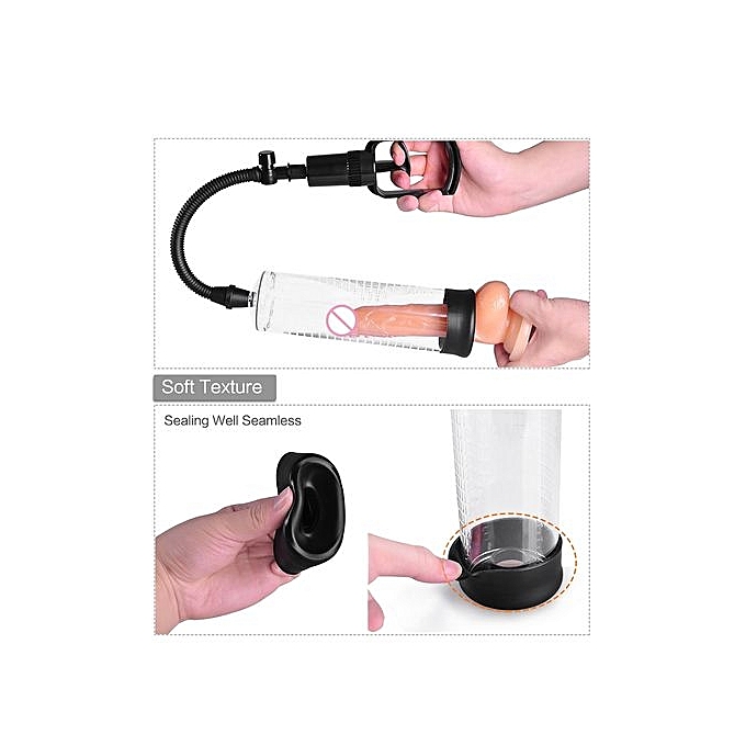Men Adult Sexual Product Pump Power Vacuum Penis Growth Enlarger