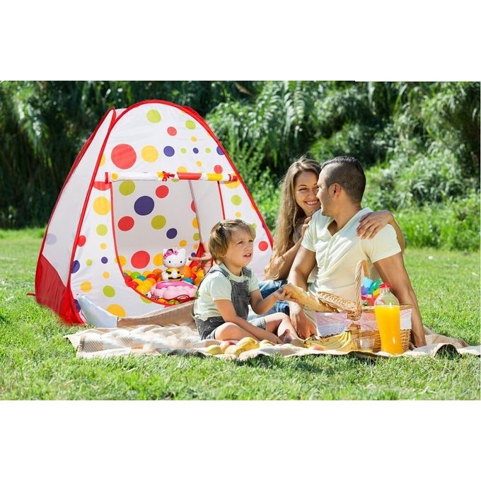Young Kids Tents/Pop Up Play Tent Outdoor Kid Playhouse Tent - Red