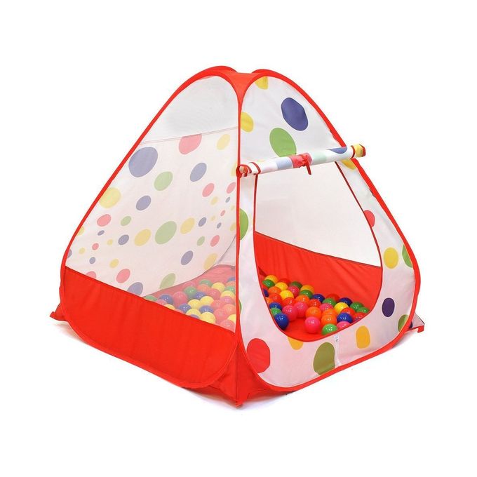 Young Kids Tents/Pop Up Play Tent Outdoor Kid Playhouse Tent - Red