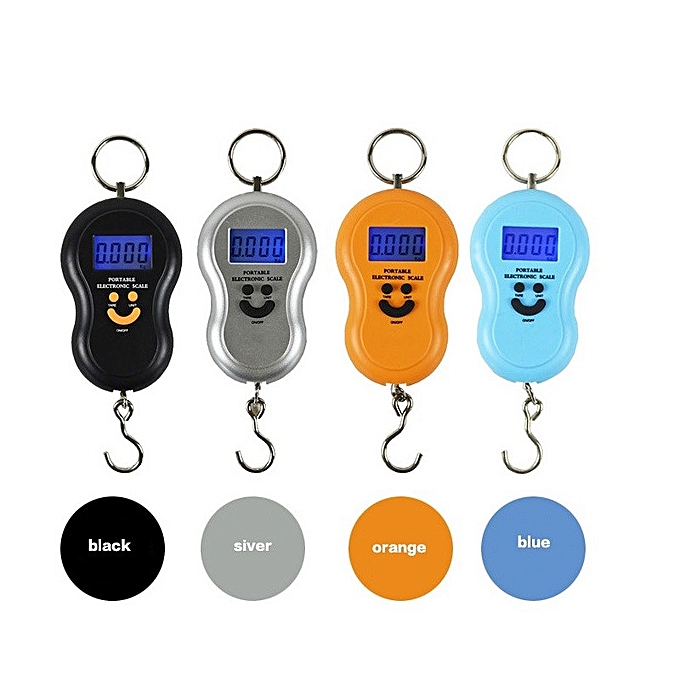 Smile Shape Electronic Digital Display LCD Weighing Scale 50kg/10g Kitchen Portable