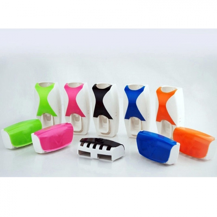 Automatic Toothpaste Dispenser Toothbrush Holder