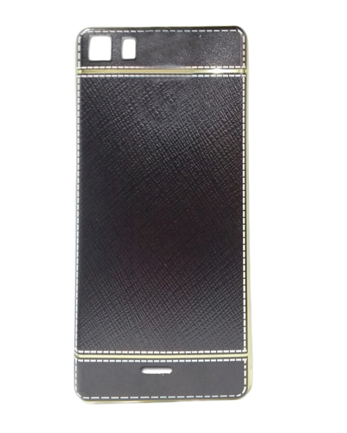 INFINIX Zero 3 (X552) Back Cover - Black With Leather Finish