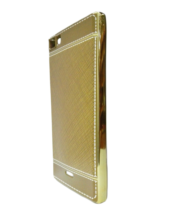 INFINIX Zero 3 (X552) Back Cover - Gold With Leather Finish