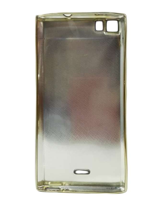 INFINIX Zero 3 (X552) Back Cover - Gold With Leather Finish