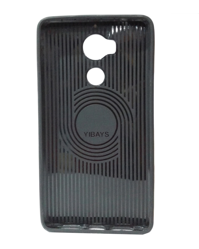 INFINIX Zero 4 Plus (X602) Back Cover - Black With Leather Finish