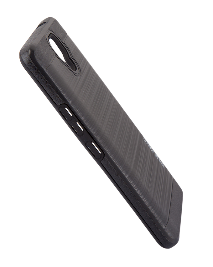 INFINIX Note 4 (X572) Back Cover - Black With Metal Finish