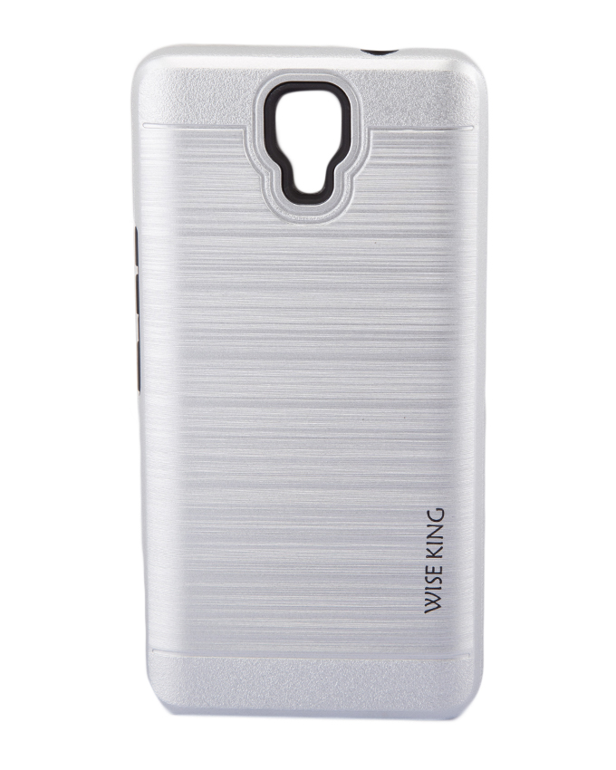 INFINIX Note 4 (X572) Back Cover - Silver With Metal Finish