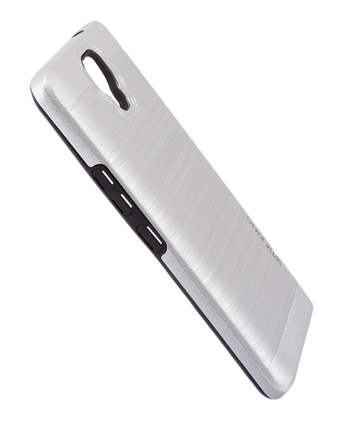 INFINIX Note 4 (X572) Back Cover - Silver With Metal Finish