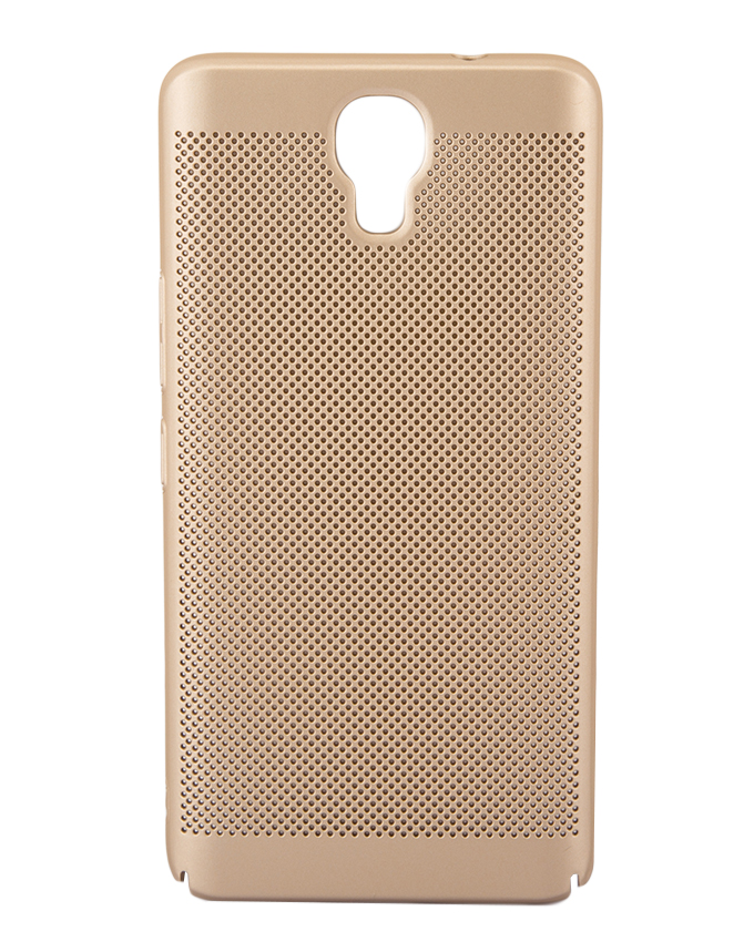 INFINIX Note 4 (X572) Back Cover - Gold With Permeate Finish