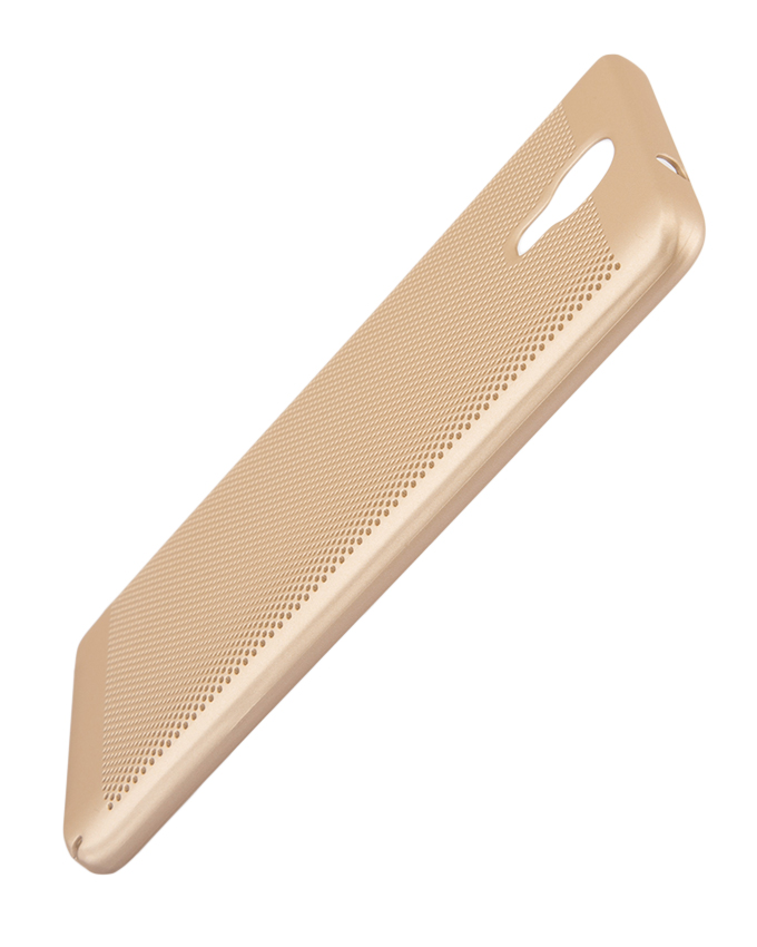 INFINIX Note 4 (X572) Back Cover - Gold With Permeate Finish