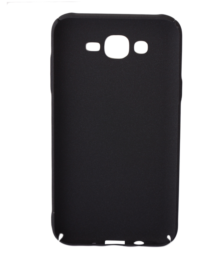 Samsung Galaxy J7 Back Cover - Black With Matt Finish