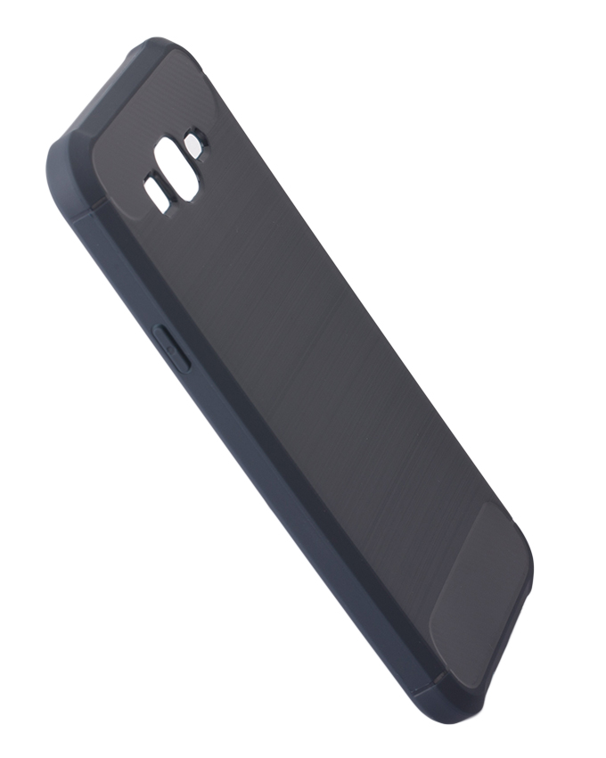 Samsung Galaxy J7 Silicon Back Cover - Navy Blue