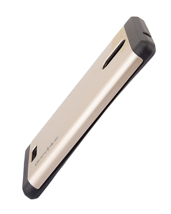Tecno C7 Back Cover - Armor case Gold