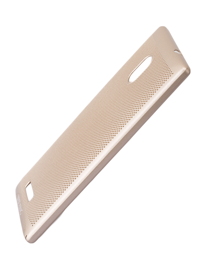 Tecno C9 Back Cover - Gold With Permeate Finish