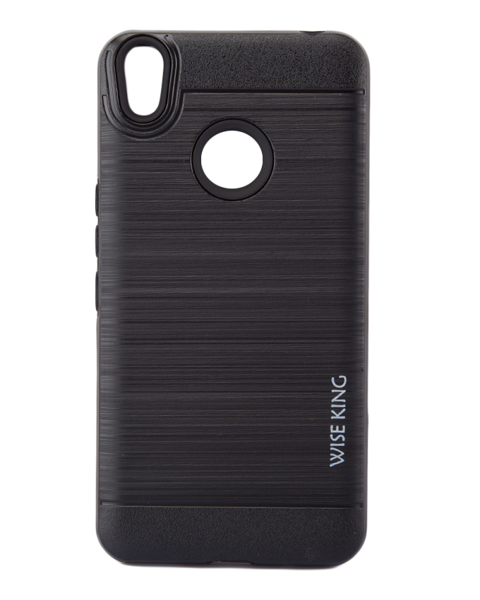 Tecno CX Back Cover- Armor case Black