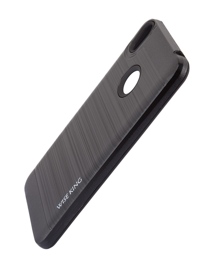 Tecno CX Back Cover- Armor case Black