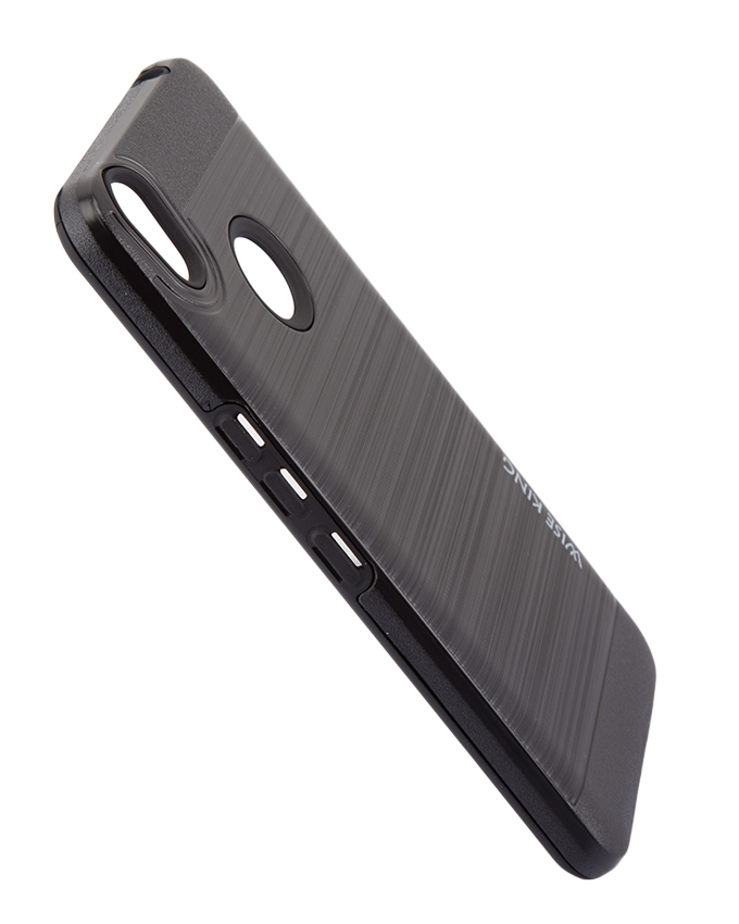 Tecno CX Back Cover- Armor case Black