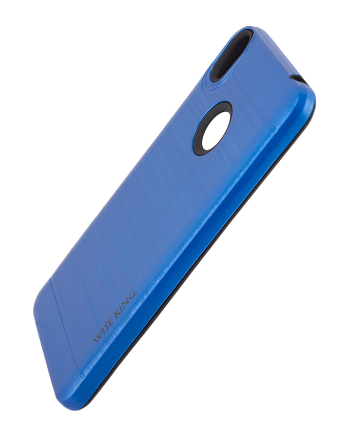 Tecno CX Back Cover- Armor case Blue