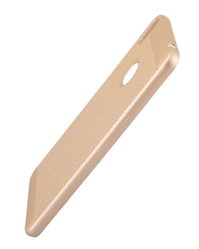 Tecno CX Back Cover - Gold With Permeate Finish