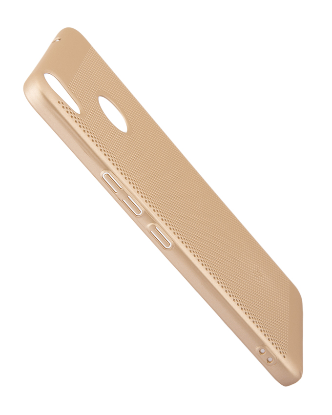 Tecno CX AIR Back Cover - Gold With Permeate Finish