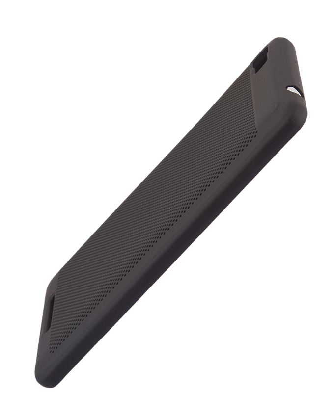 Tecno L8 Lite Back Cover - Black With Permeate Finish