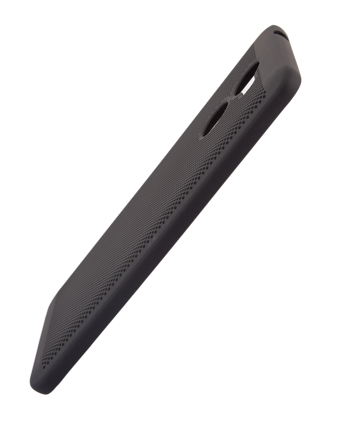 Tecno L9 Back Cover - Black With Permeate Finish
