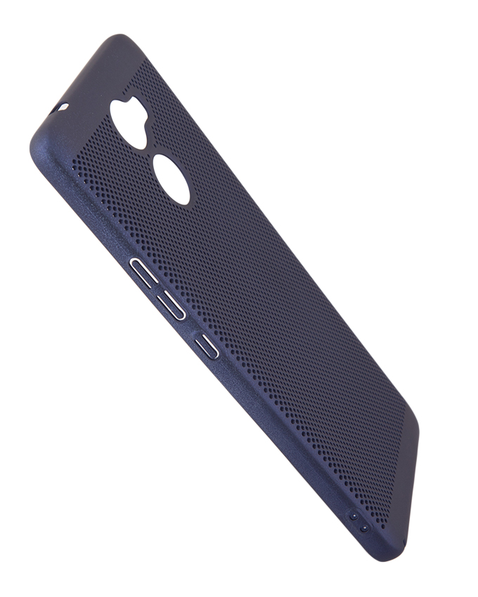 Techno L9 Back Cover - Navy Blue With Permeate Finish