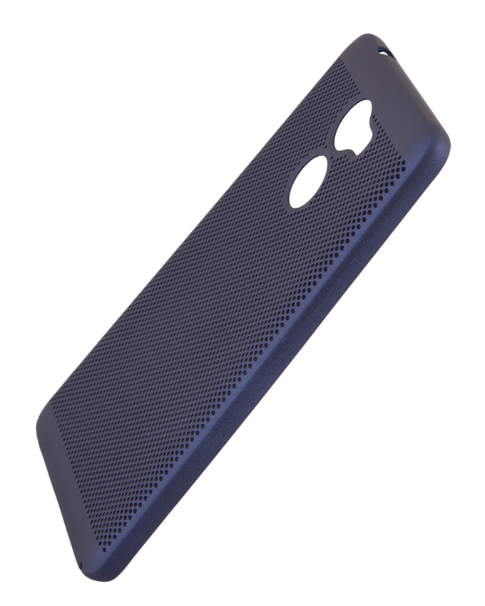 Techno L9 Back Cover - Navy Blue With Permeate Finish