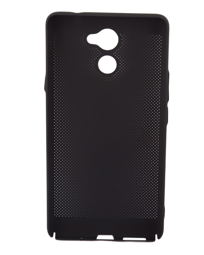 Techno L9 PLUS Back Cover - Black With Permeate Finish